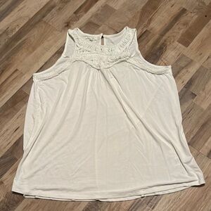 Elegant White Sleeveless Top